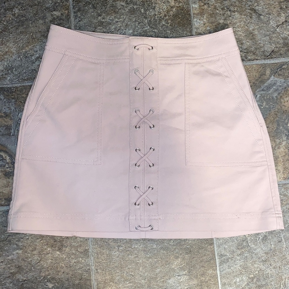 Express Pink Short Skirt